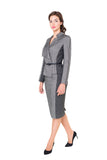 TWO TONE GREY SKIRT