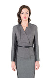 ASYMMETRIC OFFICE JACKET