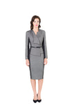 ASYMMETRIC OFFICE JACKET