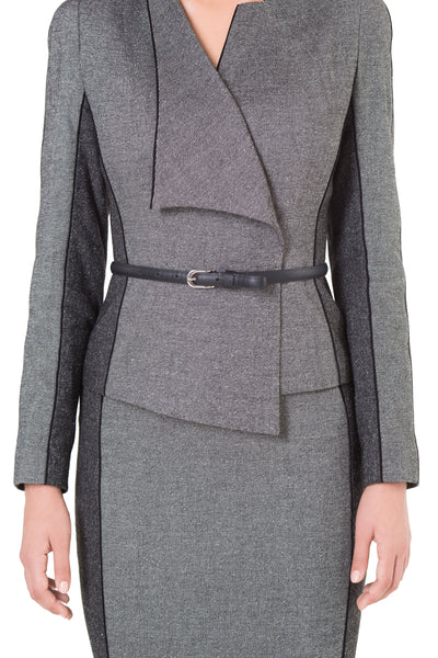 ASYMMETRIC OFFICE JACKET