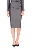 TWO TONE GREY SKIRT