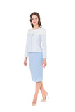 LIGHT BLUE SKIRT