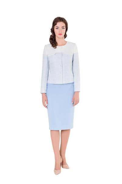 JULIA LIGHT BLUE JACKET
