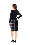 MICHELLE WOOL DRESS