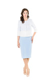 AMELIA LIGHT BLUE JACKET