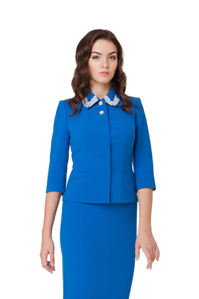 JANE LACE COLLAR JACKET