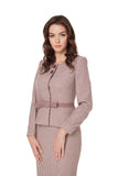 CAROLINE BOW WOOL JACKET