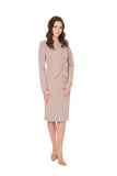 ELISE TULIP BEIGE SKIRT