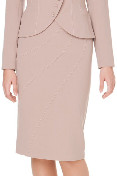ELISE TULIP BEIGE SKIRT