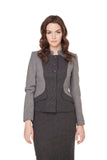CHARLENE TWO TONE NEHRU JACKET