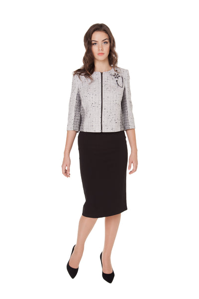 BLACK PENCIL SKIRT