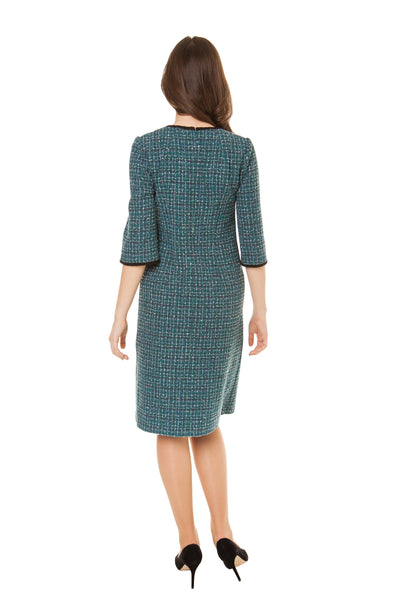ALEXANDRA EMERALD POCKET DRESS