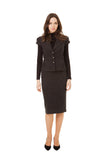 ELIZABETH WOOL BLACK SKIRT