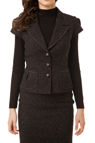 ELIZABETH WOOL VEST