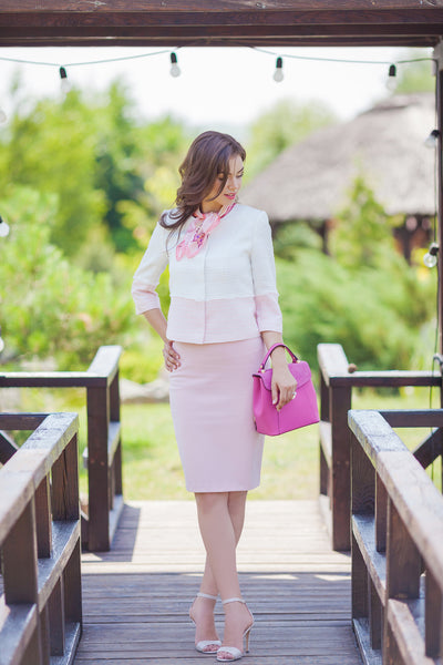 AMELIA LIGHT PINK JACKET