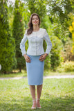 JULIA LIGHT BLUE JACKET