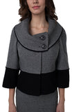 SHAWL COLLAR JACKET