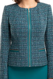 EMERALD ZIPPER JACKET
