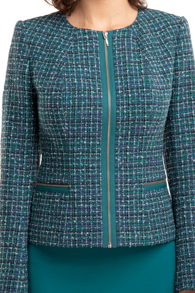 EMERALD ZIPPER JACKET