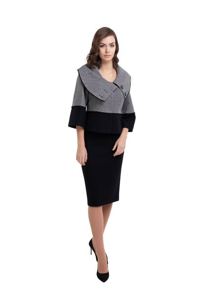 SHAWL COLLAR JACKET