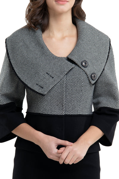 SHAWL COLLAR JACKET