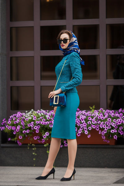 EMERALD ZIPPER JACKET