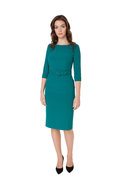 CATHERINE BELTED DRESS
